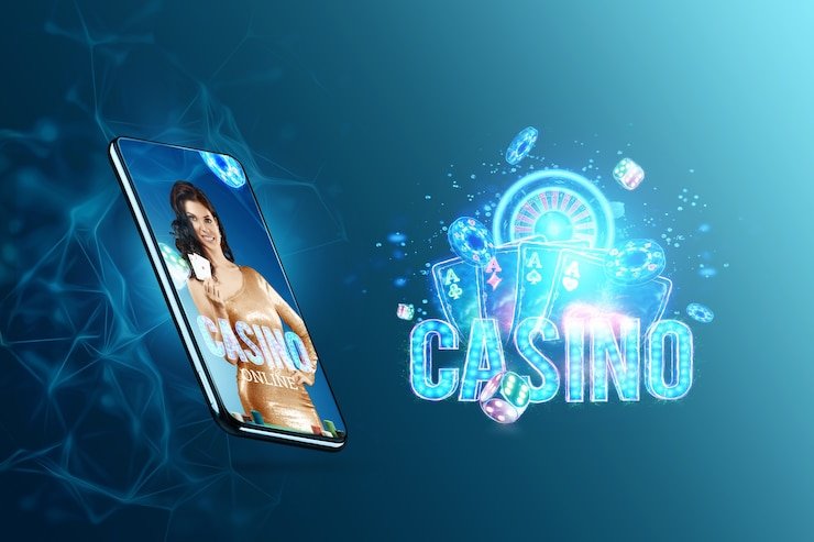 Roulette table interface on mobile phone with adaptive bitrate settings and low-bandwidth mode toggled on